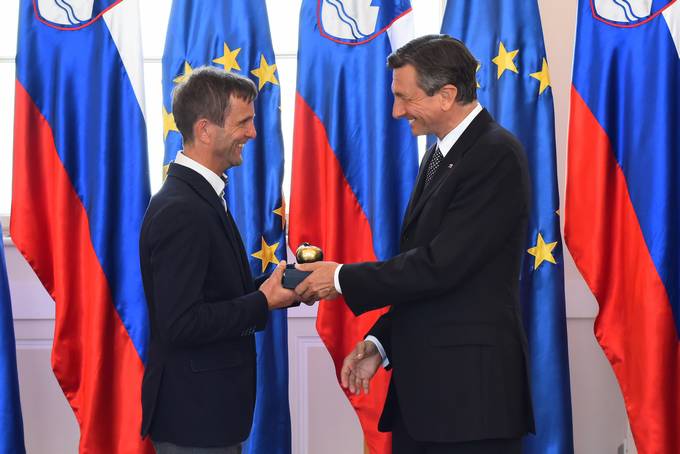 Mag. Marko Slavič, prejemnik "Jabolka navdiha"